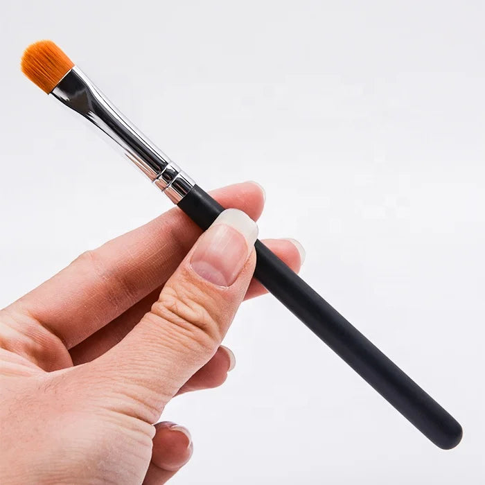 Dongmei Stock Vegan Eye Shadow Brush Synthetic Hair Single Concealer Make up Makeup Brush Private Label Eyeshadow Brush