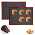 Premium Non-Stick Perforated Eco-Friendly Silicone Baking Mat Free -40C 260C Heat Resistant for Full Size Cooking Sheet