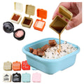 Cute Mini Sauce Bottle Kids Bento Small Seasoning Bottles Plastic Tomato Ketchup Salad Dressing Container