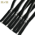 Size 5 Shiny Nickle Teeth Open Close End Metal Zipper for Garment