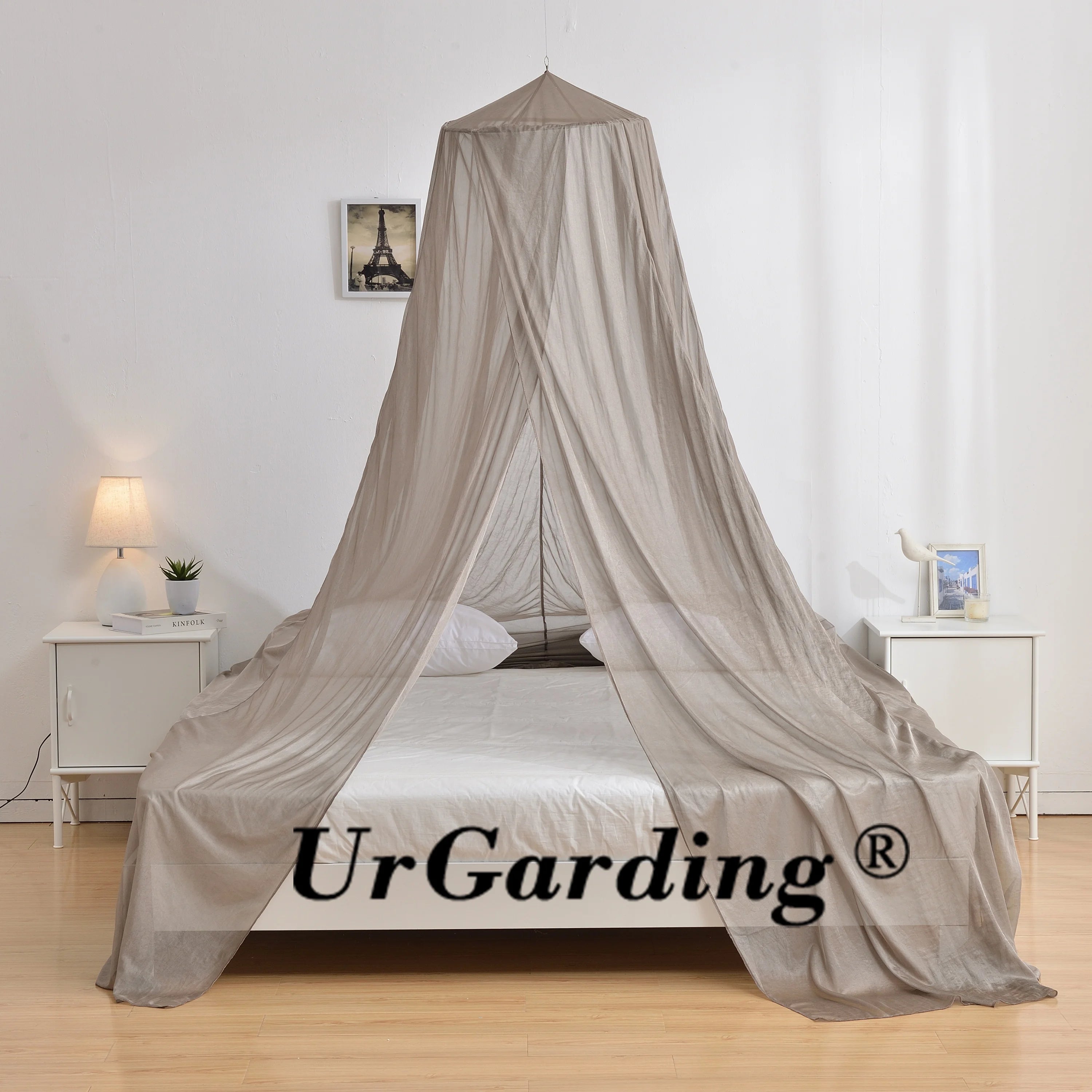 UrGarding Best Performance Radiation Protection Block EMF RF Bed Mosquito Net (Better Silver87#B)