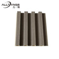 155*19mm Wall Panel Cladding WPC Interior Wood Veneer Wall Panels for Hotel Living Room Luxury Decoration