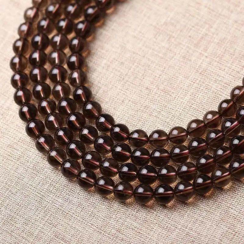 HZ Pendant Fashion Smoky Quartz Loose Beads Jewelry Necklace for Woman Jewelry