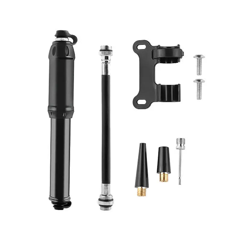 Small Bicycle Pump Aluminum Alloy 160psi Mini High-pressure Portable MTB Road Bike Mini Pump for Bike Tires