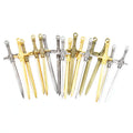 YuenZ 10pcs/bag 5 colors Alloy Animation Game Weapon Charms For Jewelry Pendant DIY Handmade Jewelry Material 49X12mm M74