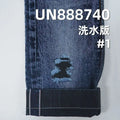 Japanese 100% Cotton Slub Twill Yarn Dyed 13oz Dark Blue Selvedge Denim Fabric Shrink-Resistant GOTS Certified for Men Jeans