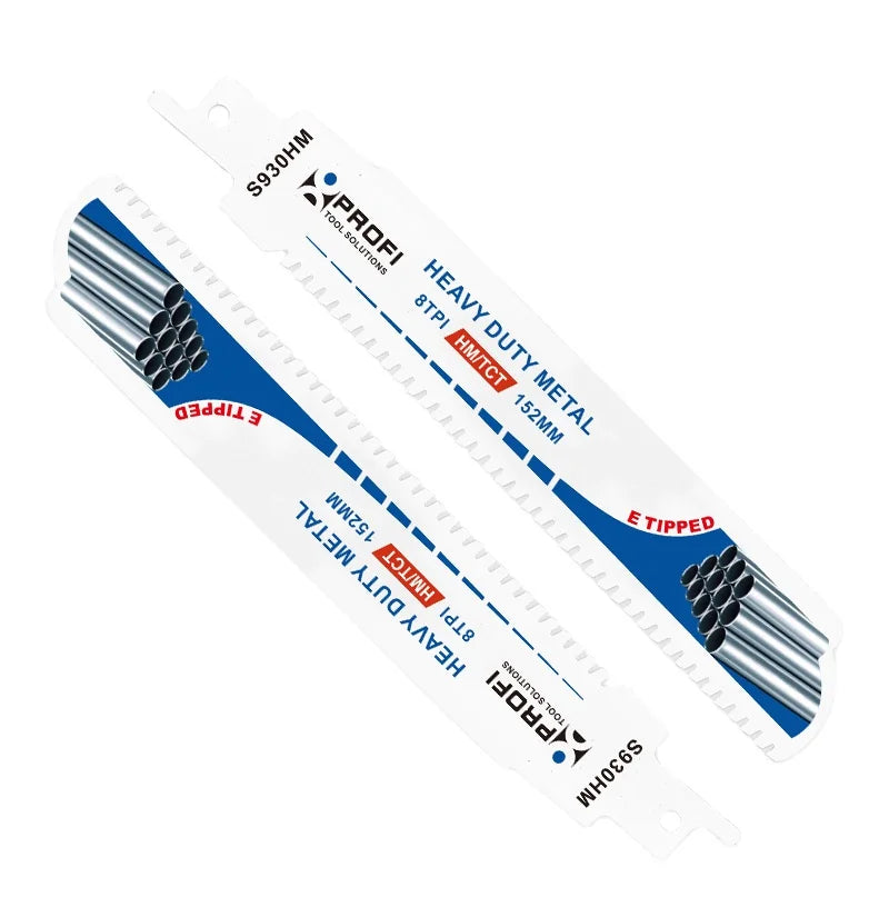 8 TPI Carbide Reciprocating Saw Blade for Thick Metal Stainless Steel Cutting Pipe Demolition Sawzall Blades OEM Bulk MegaBDM