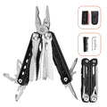 21-in-1 Tactical Multi Tool Pliers - 420J2 Stainless Steel Portable Outdoor Survival Tool for Camping Hiking Motorcycle Repair