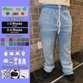 YSJY Clothing Manufacturers Custom Oversized Sweatpants Patch Embroidery Fleece Streetwear Sweatpants for Men