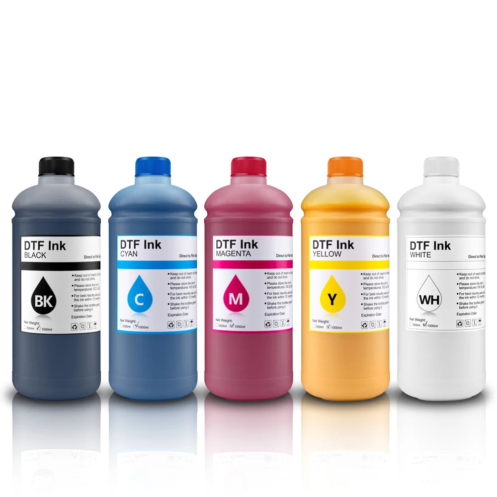 OCBESTJET 1000ML XP600 Dtf Ink and Powder Film Transfer Ink for DTF Machine for DTF Printing
