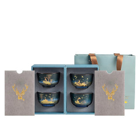 Porcelain Master Cup Set Office Tea Tea Cup Kung Fu Tea Set Teacup Readily Gift logo Custom