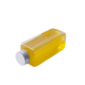 High Quality 38MM 500ml PET Plastic Water Bottle Straight Square Design with Aluminum Caps for Beverages