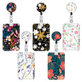 YOYO  Neck Strap Polyester Sublimation Printed Pvc Retractable Wrist Lanyard With ID Card Holder