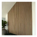 TianGe Wall and Ceiling Natural Oak Polyester Acoustic Mdf Wooden Veneer Slat Panel for Interior Soundproof Board