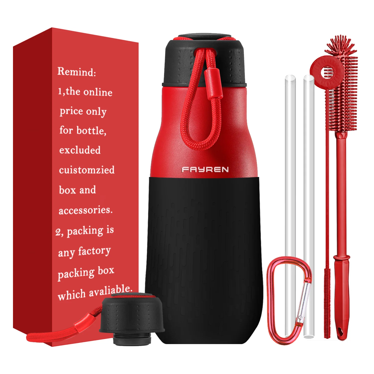 750ml Large Capacity Lightweight Eco-Friendly Stainless Steel Insulated Thermos with Lid for Outdoor Sports