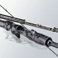 Histar V587 Left Hand Japanese Toray Crossline C Tape Fuji Guide Ring High Carbon MH Fast Action Casting Bass 2.13M Fishing Rod