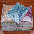JUNAO Wholesale SS3-SS30 Bulk Package Round Glass Crystal Strass Flatback Hotfix Rhinestones for Garment Decoration