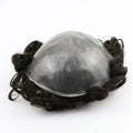 EMEDA Hot Selling Knot Super Thin Skin Base Toupee for Black Men Human Hair Toupee 0608 Skin