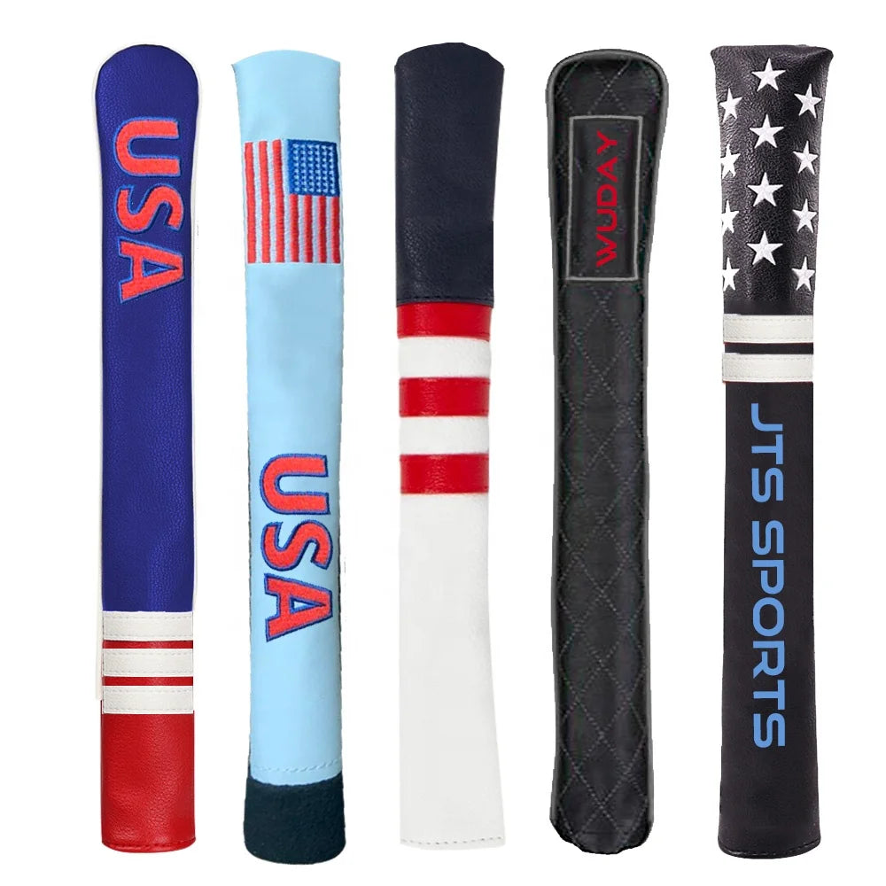 Custom Embroidery Golf Head Cover for Alignment Stick