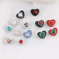 Love Western Princess Soft Pottery Nepal Diamond Ball Peach Heart Straight Hole Bead DIY Mobile Acrylic Plastic Lucite Beads