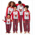 New Style Fashion Family Matching Christmas Pajamas for Kids Women Adult Plus Size Breathable Thermal Jersey Fabric MegaBDM