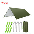 WOQI Ultralight Tree Waterproof Canopy Outdoor Flysheet Camping Hammock Tent Rainfly Tarp