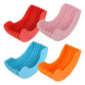 Wholesale BPA Free Silicone Hamburg Holder Soft Flexible Sandwich Holder Silicon Cases Food Rest Holders