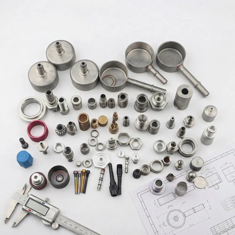 Custom CNC Machining Service for Precision Stainless Steel and Aluminum Turned Parts OEM Factory Direct Machining