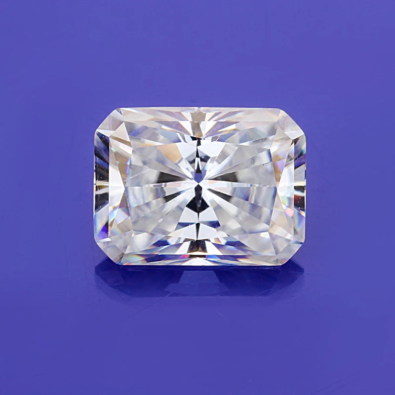 Bulk Fancy Cut Gemstones Moissanite VVS Clarity Clearance  Radiant Cut Clearance Moissanite Sale