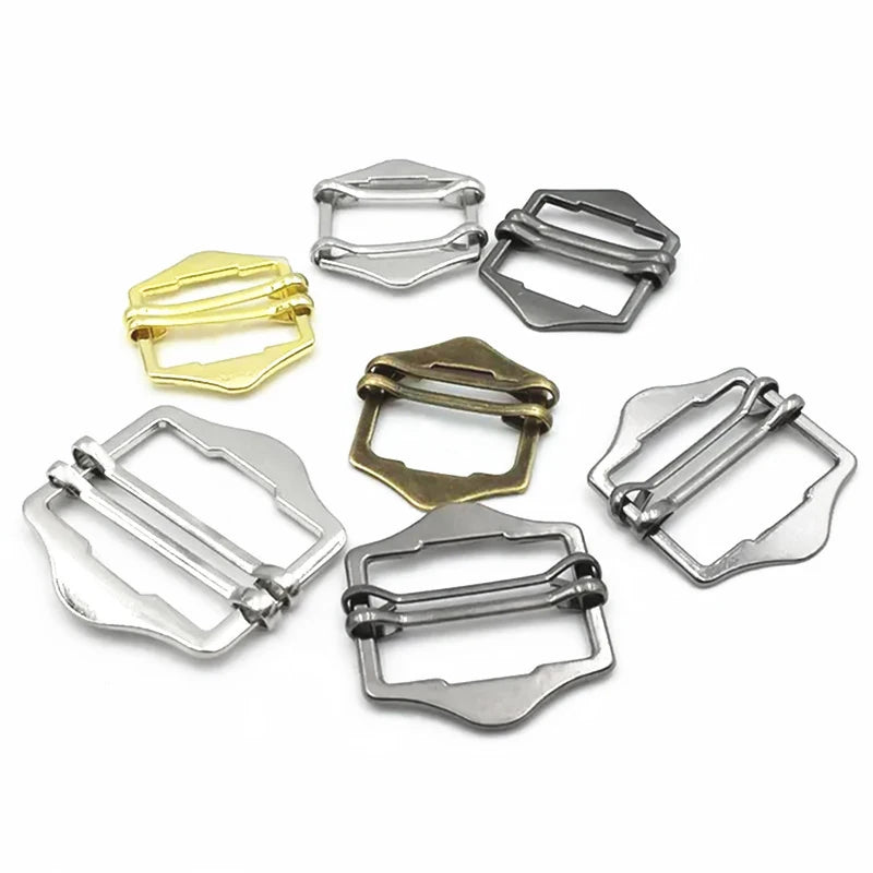 20/25/30/35 MM Belt Buckle Men's Vest Waistband Metal Adjustment Buttons Clothing Leather Rivets Belts Adjustment Buckle