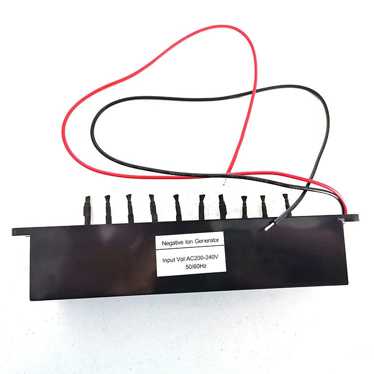 Custom Ion Generator High Ion Density DC13KV Output Negative Ion Generator with 10 Carbon Brush
