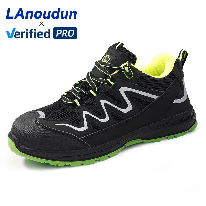 LAnoudun  Safety Shoes Anti-static and Anti-puncture Safety Fashion Safety Work Shoes