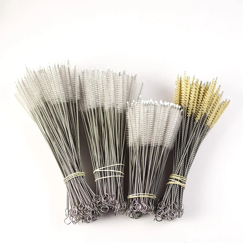 Eco Friendly New Materials  Nylon / Coconut / Sisal Fiber Cleaning Brush for Drinking Straw 2023 Top Selling