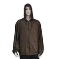 EMF Protection Unisex Silver Fiber Fabric Solid Hooded Spring Anti-Radiation Faraday Hoodie