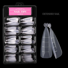 Misscheering Nail Art Quick Light Therapy Crystal Extended Nail Sheets 100 Pieces of Crystal Nail Sheets Tips
