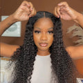 Water Wave Wear and Go Pre Plucked Glueless Wigs Pre Cut Lace Closure Wigs with Natural Hairline Beginner Friendly