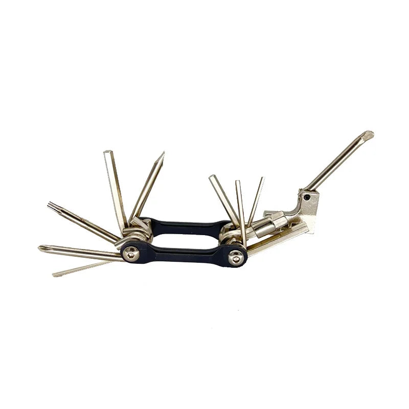 Portable Repair Tool for Bicycles Multifunctional Combination with Chain Cutter Disassembly of Bicycle Repair Tool Accessories