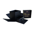 Hot Sale Custom Size UV Printing Surprise Gift Boxes Black Explosion Box Gift Packaging Box