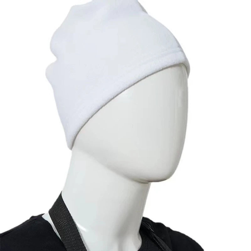 Sublimation Blank Polar Fleece Material Winter Adult Warm Hat Print Your Pattern