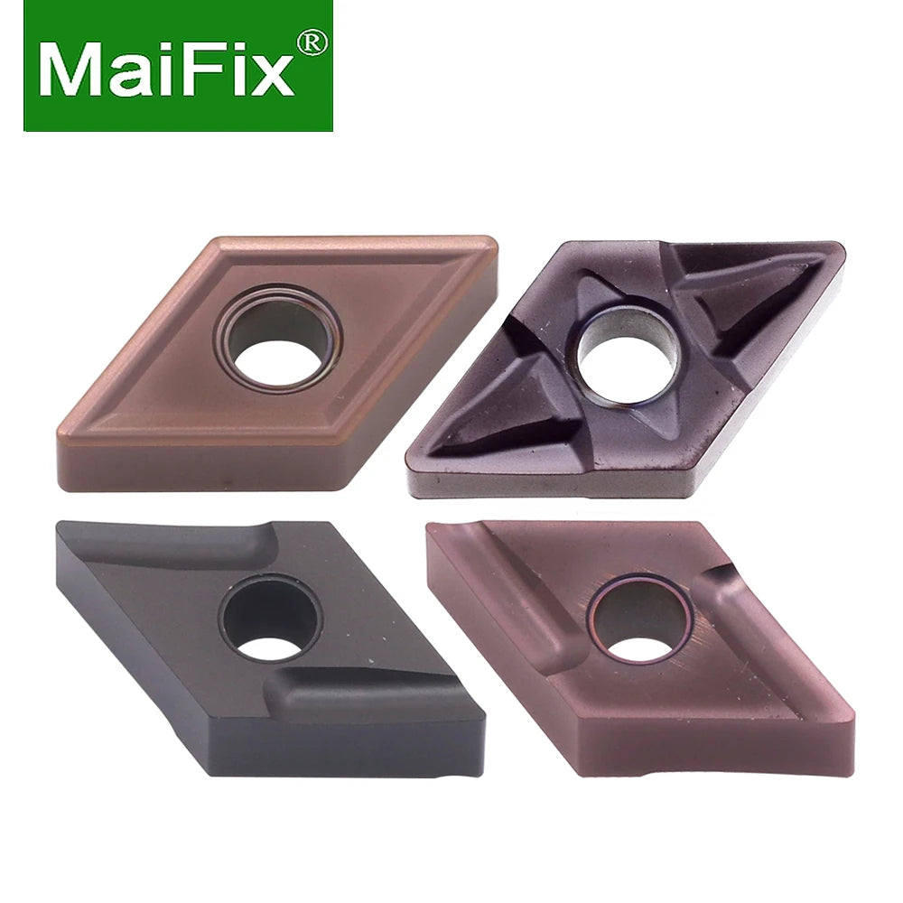 Maifix 1pcs DNMG 150604 150608 Steel Processing CNC Turning Tools Tungsten Carbide Inserts CNC External Turning Inserts MegaBDM
