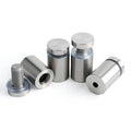 Glass Fasteners 12x25 19x25 25x30 Stainless Steel Glass Standoff Metal Standoffs Fixing Screws and Spacers