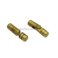 Stock Supply 5 X 19mm Solid Brass Cylindrical Pin Hinge for Wooden Box