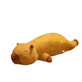 Wholesales Capybara Plush Stuffed Animal Toy Adorable Long Stuffed Animal Capybara Pillow Toy Cozy Capybara Long Pillow