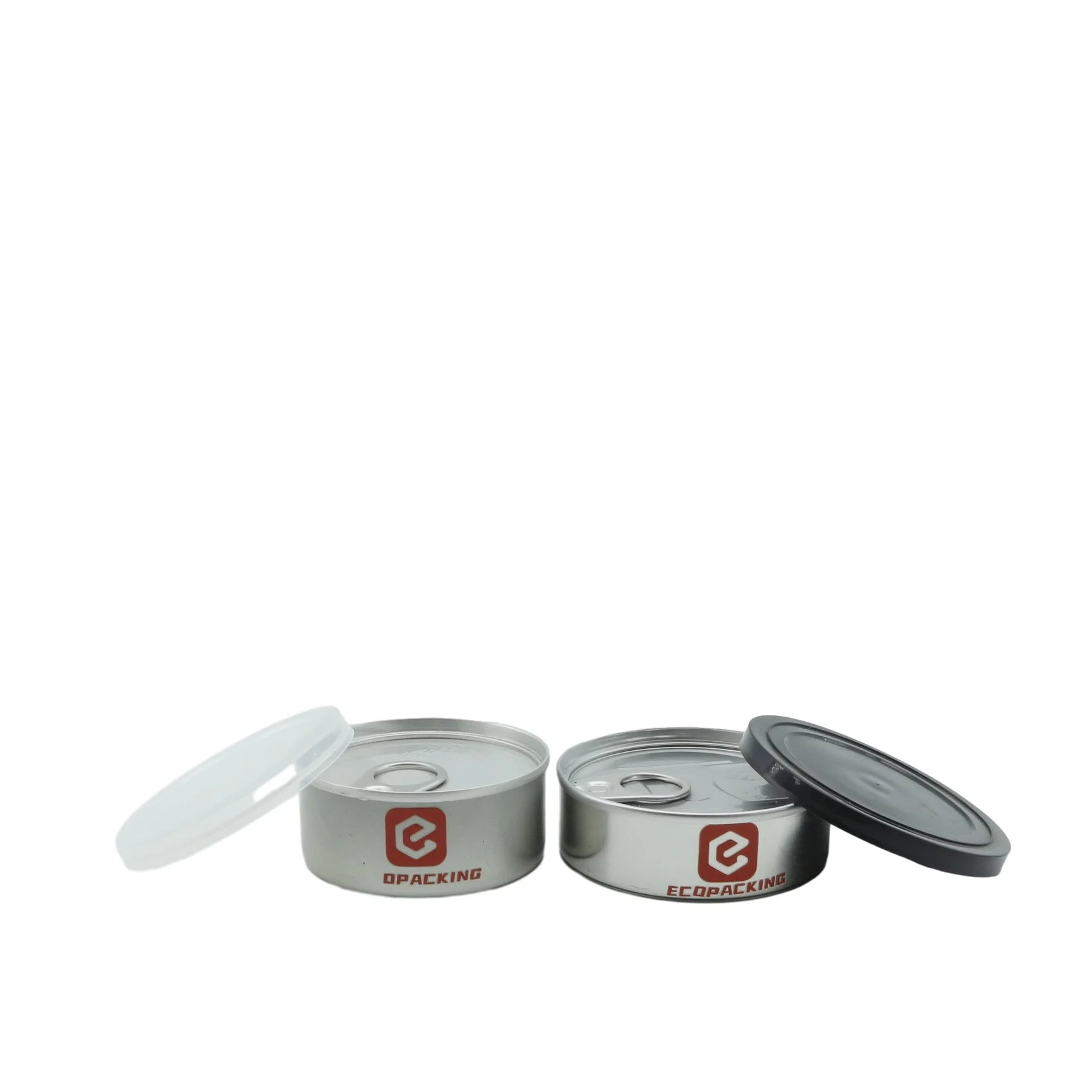 Custom 100ml Tin 3.5 Can Press It in Tin Cali Stickers 3.5g Self Sealing Metal Tin Cans with Lids