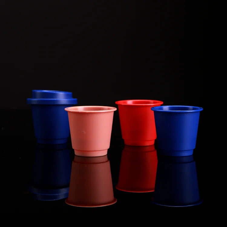 Multi-size Coffee Capsule Cups for Office Empty Coffee Capsule Packaging Coffee K Cups Tea Bag Plastic Storage Container
