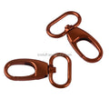 Various Color Handbag Pet Collar Carabiner 25mm Metal Bag Strap Connector Swivel Snap Hook