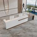Hotel Front Desk Reception Counter Modern Reception Desk Beauty Salon Rezeption Commercial Office Furniture Reception Desk Table