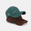 New Style Ripped Fashion Men Women Washed Baseball Cap Old Casual Dad Hats 6 Panel Unstructured Sport Cap