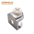 SS5685 Furniture Support Pegs Zinc Alloy Glass Clamp Shelf Supports