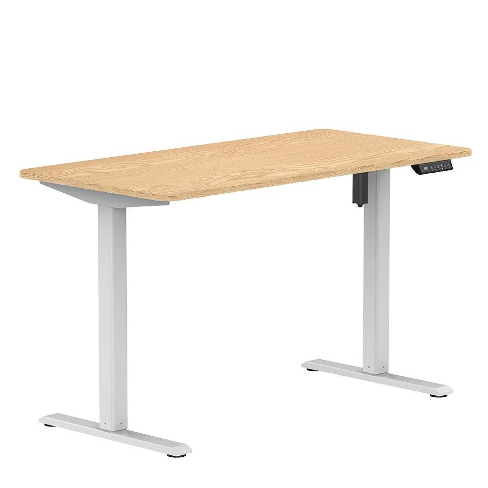 Single Motor Automatic Ergonomic Electric Lift Sit to Stand Height Adjustable Motorized Gaming Table High Quality Wooden Metal